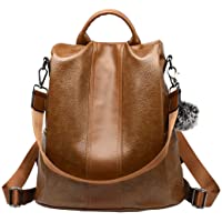 SPEEDEVE Mochila Antirrobo Mujer Portatil Impermeable-12911-marrón